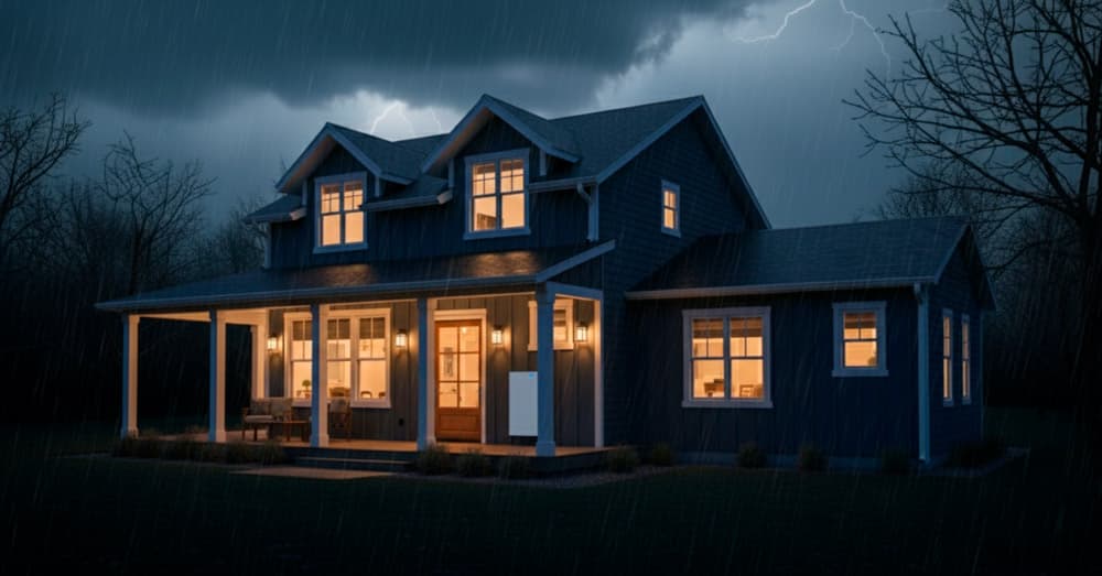 Battery Backup for Home Power Outage in Houston