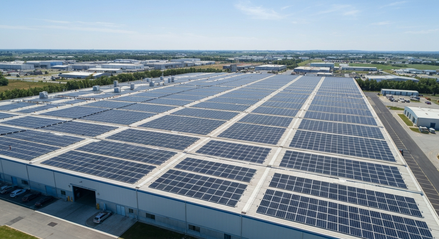 Solar energy for industry