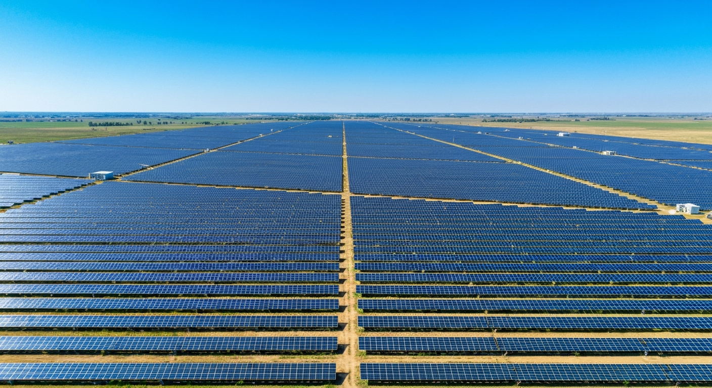 Large-scale solar energy