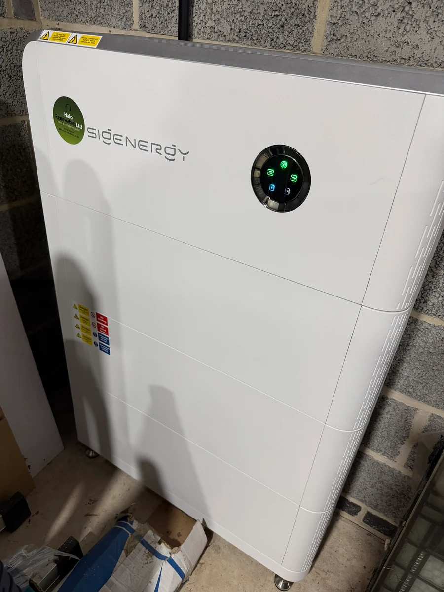 Up close: real customer install